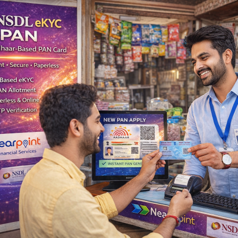 NearPoint Offers NSDL eKYC PAN Card Services