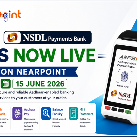 NSDL Payments Bank AEPS Now LIVE on NearPoint