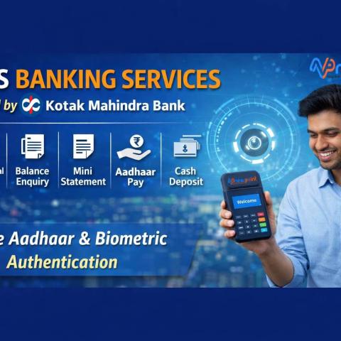 NearPoint Launches Kotak AEPS, Aadhaar Pay & Cash Deposit Services in India